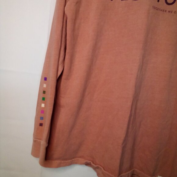 Peloton Shirt Women M Long Sleeve Pink - Picture 8 of 16